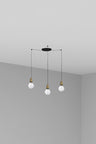ART Lámpara Colgante Oro Viejo 3 Luces Faro, luminaria decorativa, Ref. 64137-3L
