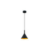 Lámpara Colgante PAM 165 Negra y Oro FARO 64160 para salón