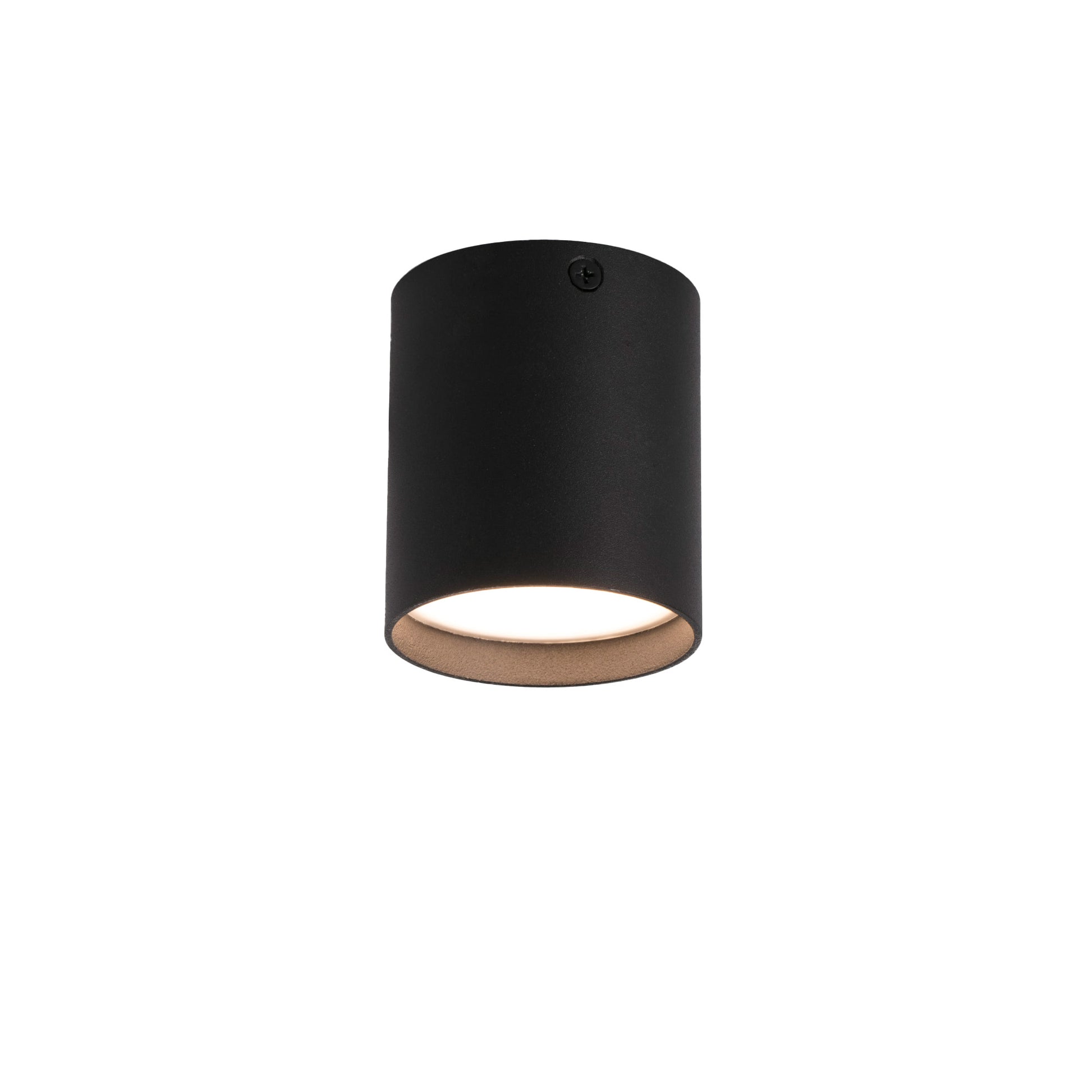 Plafón LED Techo HARU Redondo Negro Faro 64207