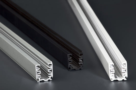 Carril Eléctrico para Proyectores 1 m Gris Aluminio FARO - vista principal | FARO