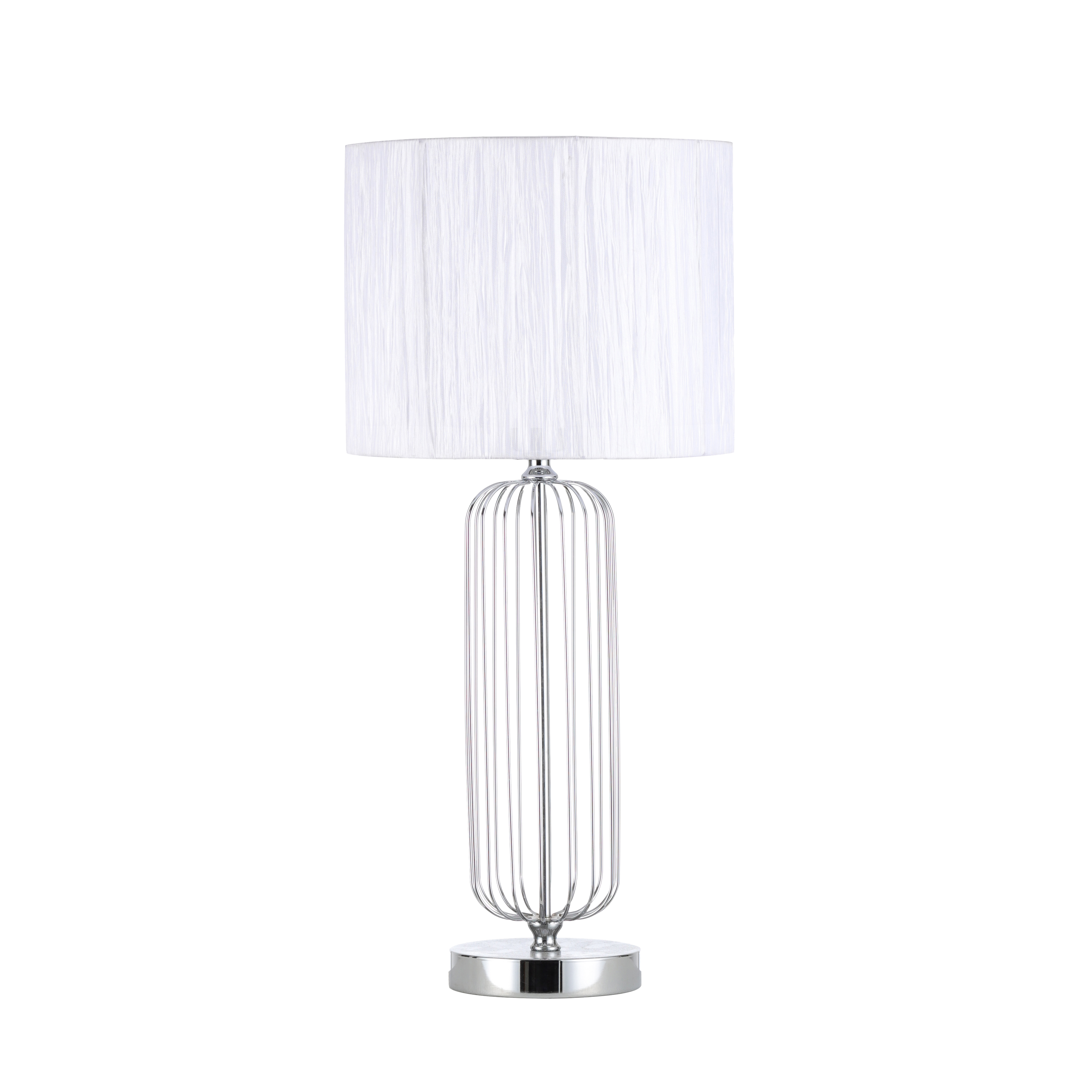 Lámpara de mesa con altura de 66cm, ideal para crear ambientes relajantes