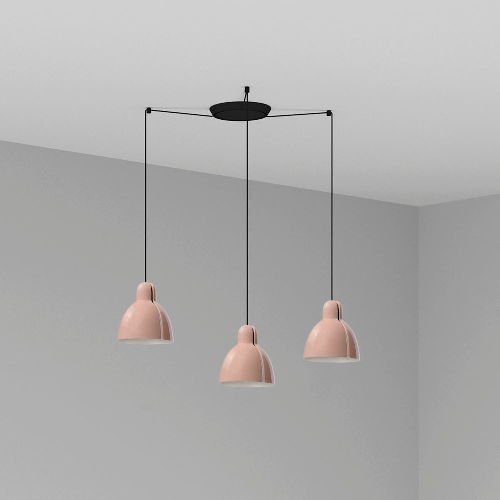 Lámpara Colgante Venice 3L Cerámica FARO