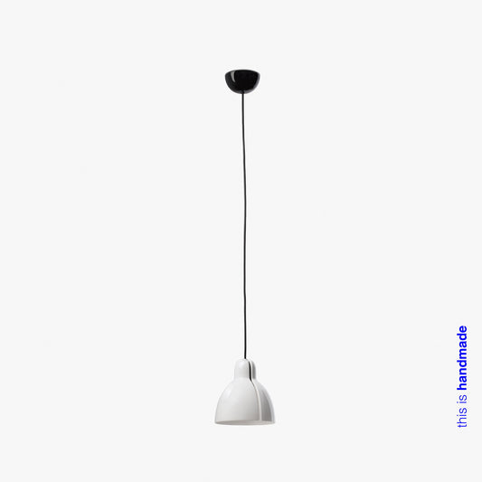Lámpara Colgante Venice Cerámica Artesanal Blanco Brillo Faro - vista principal | FARO