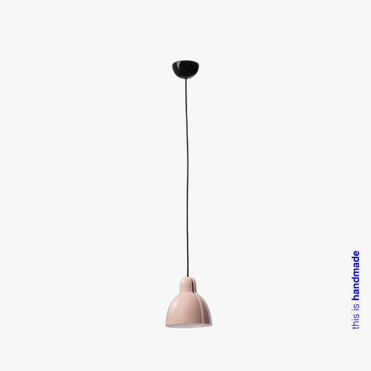 Lámpara Colgante Venice Rosa Brillo Cerámica Artesanal FARO - vista principal | FARO
