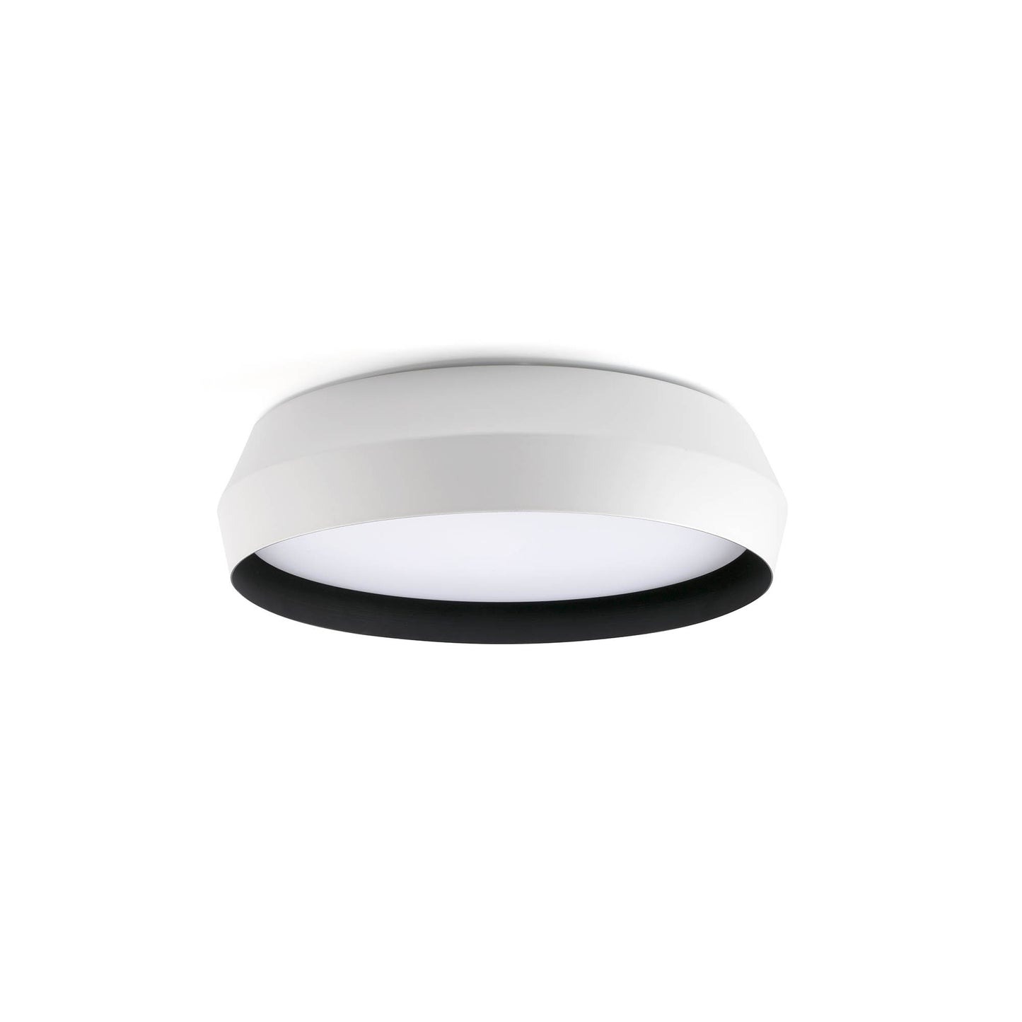 Shoku Aplique Plafón Minimalista Blanco y Negro FARO 64278