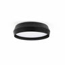 Shoku Aplique Plafón Minimalista Negro Faro 64279