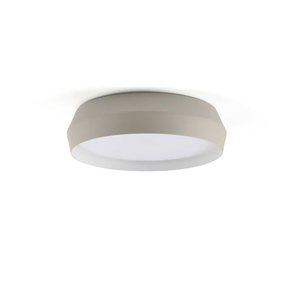 Shoku Aplique Plafón FARO, luminaria minimalista gris y blanca, ref. 64280