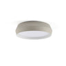 Shoku Aplique Plafón FARO, luminaria minimalista gris y blanca, ref. 64280