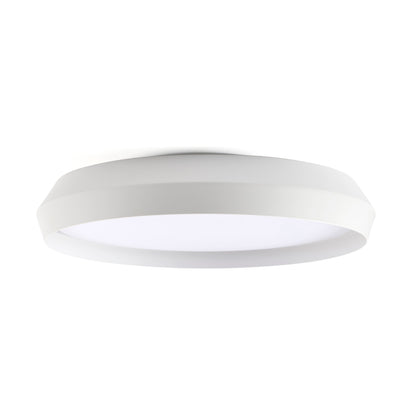 Shoku Plafón LED Circular Blanco Faro, diseño minimalista (64281)