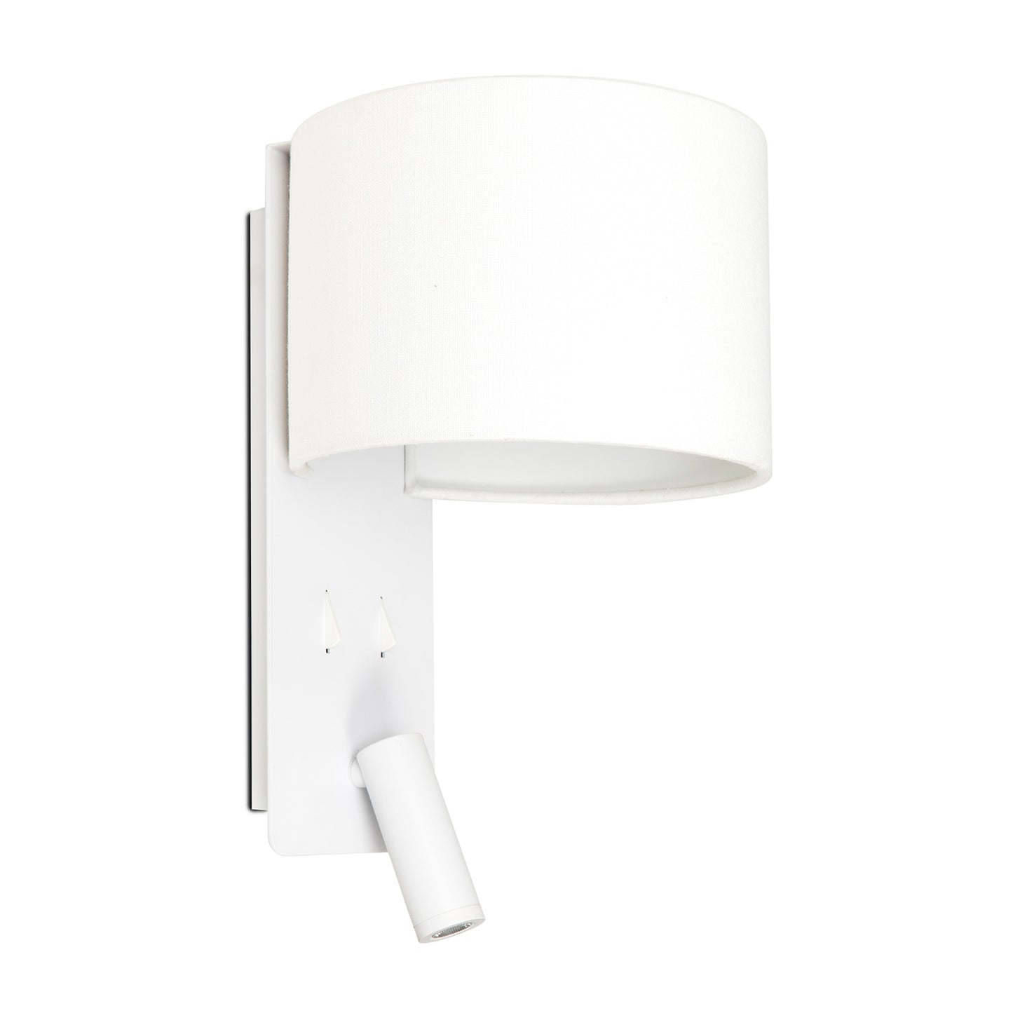FOLD Aplique Blanco con Lector LED Faro 64304 para iluminación interior