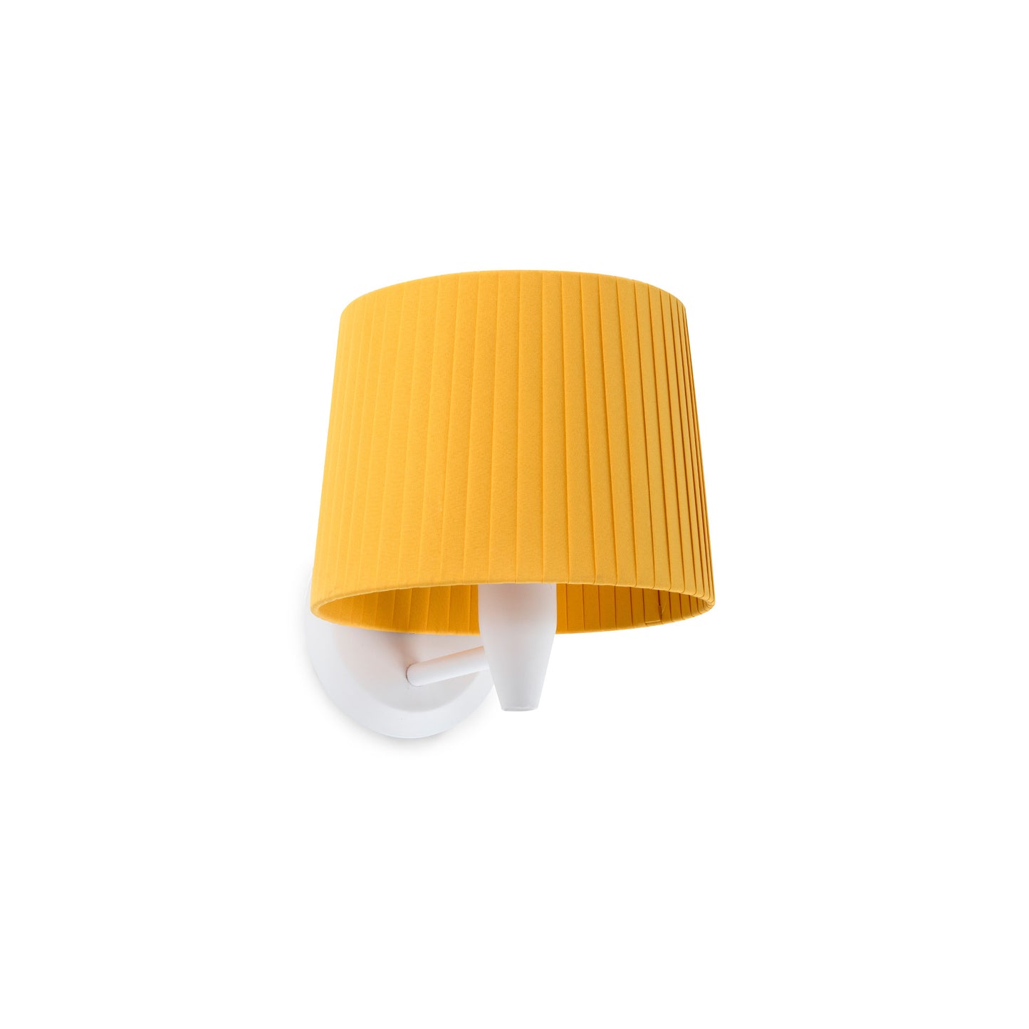SAMBA Aplique Blanco y Pantalla Amarilla Encintada FARO - LuzGuru 64306-36