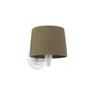 SAMBA Aplique Blanco y Verde Encintada FARO 64306-37 para pared interior