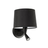 CONGA Aplique con Lector Negro Textil FARO 64309-03