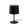 CONGA Lámpara de Sobremesa Textil Negra FARO, diseño minimalista 64311-06