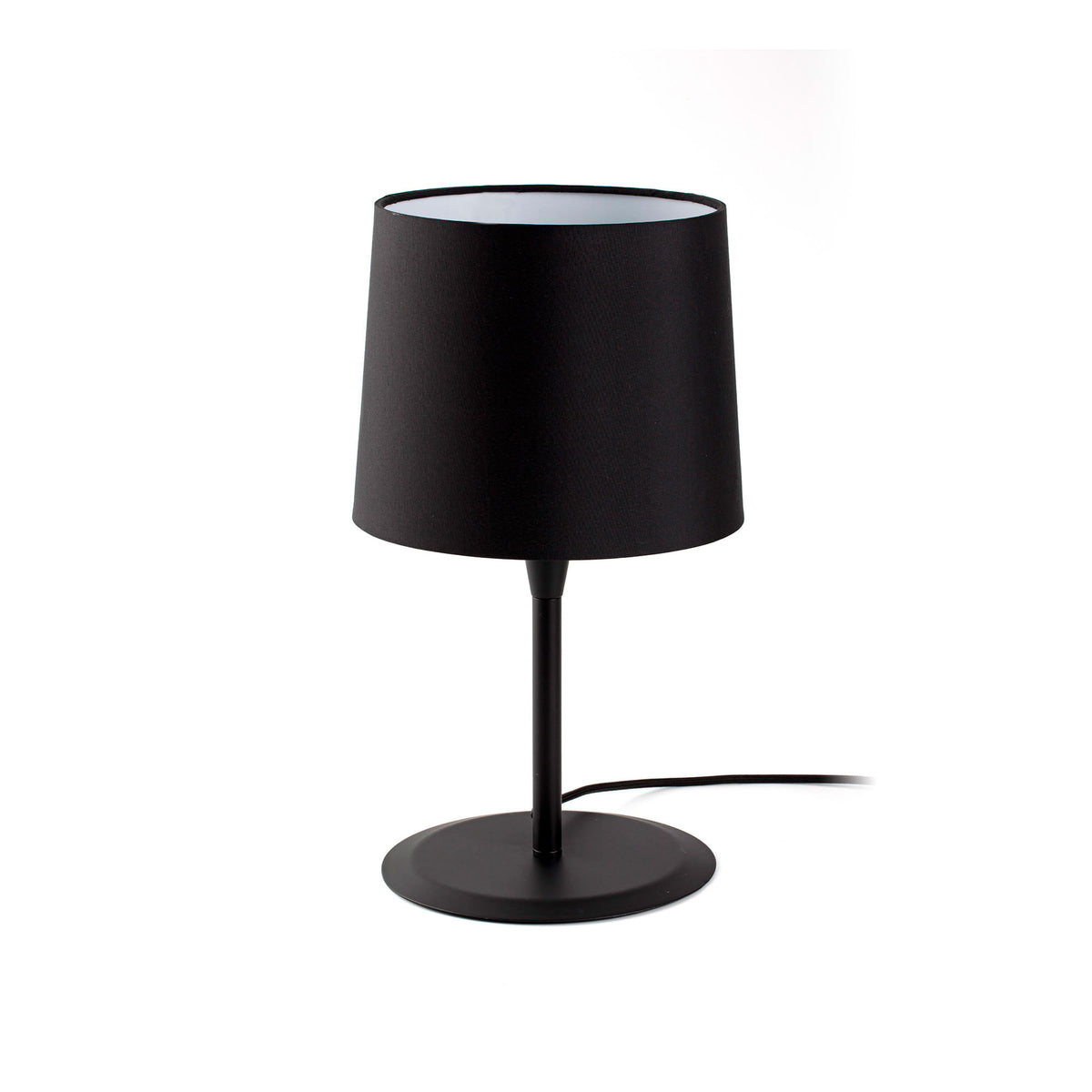 Lámpara de Sobremesa Conga Negra Mate 43 cm Faro Lab - vista principal | FARO