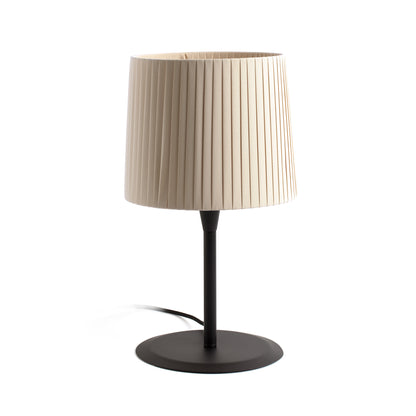 Lámpara de mesa SAMBA Negra y Beige FARO 64311-38-US
