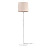 SAMBA Lámpara de Pie Blanca y Beige Encintada FARO para salón y habitación. Ref: 64312-41