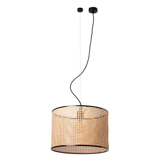 Lámpara Colgante MAMBO Ratán Natural Faro 64314-49