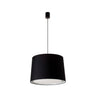 CONGA Lámpara Colgante Textil Negra FARO 64315-56