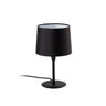 CONGA Lámpara de Sobremesa Textil Negra FARO 64317-03 en LuzGuru