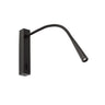 Aplique Lector Orientable Negro FARO Flin 64319 para Dormitorio
