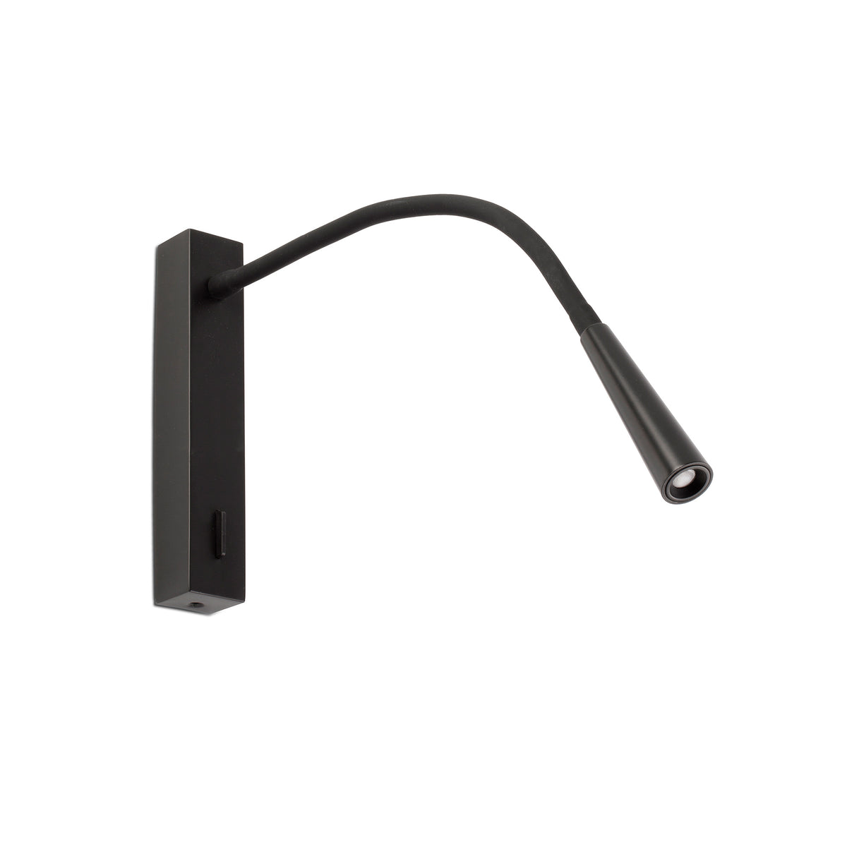 Aplique Lector LED FLIN Negro Mate con Brazo Articulado FARO - vista principal | FARO · Ref. 64319