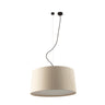 SAMBA Lámpara Colgante Pantalla Beige y Negra FARO 64330-154