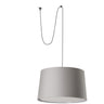 WINDSOR Colgante Ambiente Negro y Gris FARO BARCELONA 64331-132