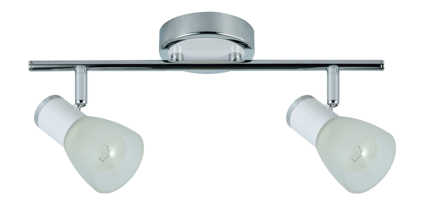 Regleta con focos orientables 360º Cholo, perfecta para dirigir la luz en tu hogar.