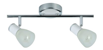 Regleta con focos orientables 360º Cholo, perfecta para dirigir la luz en tu hogar.