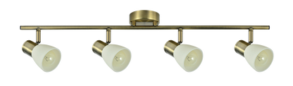 Regleta Focos orientable con giro 360º ideal para salón