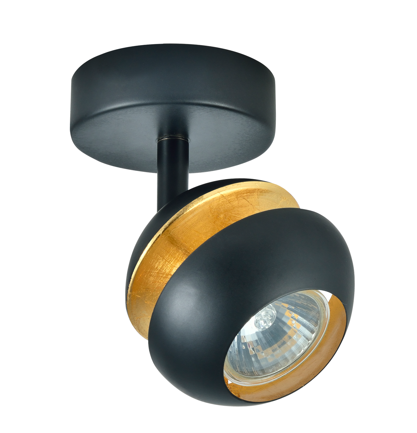 Foco orientable Beethoven con giro de 360º para una iluminación versátil