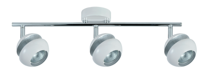 Regleta con focos orientables GU10 para iluminar a tu gusto