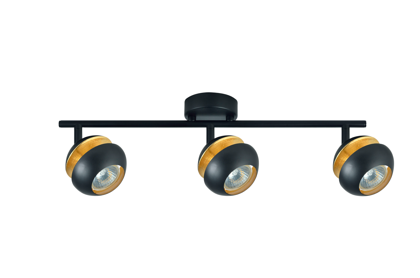 Regleta de focos orientables para una iluminación dirigida