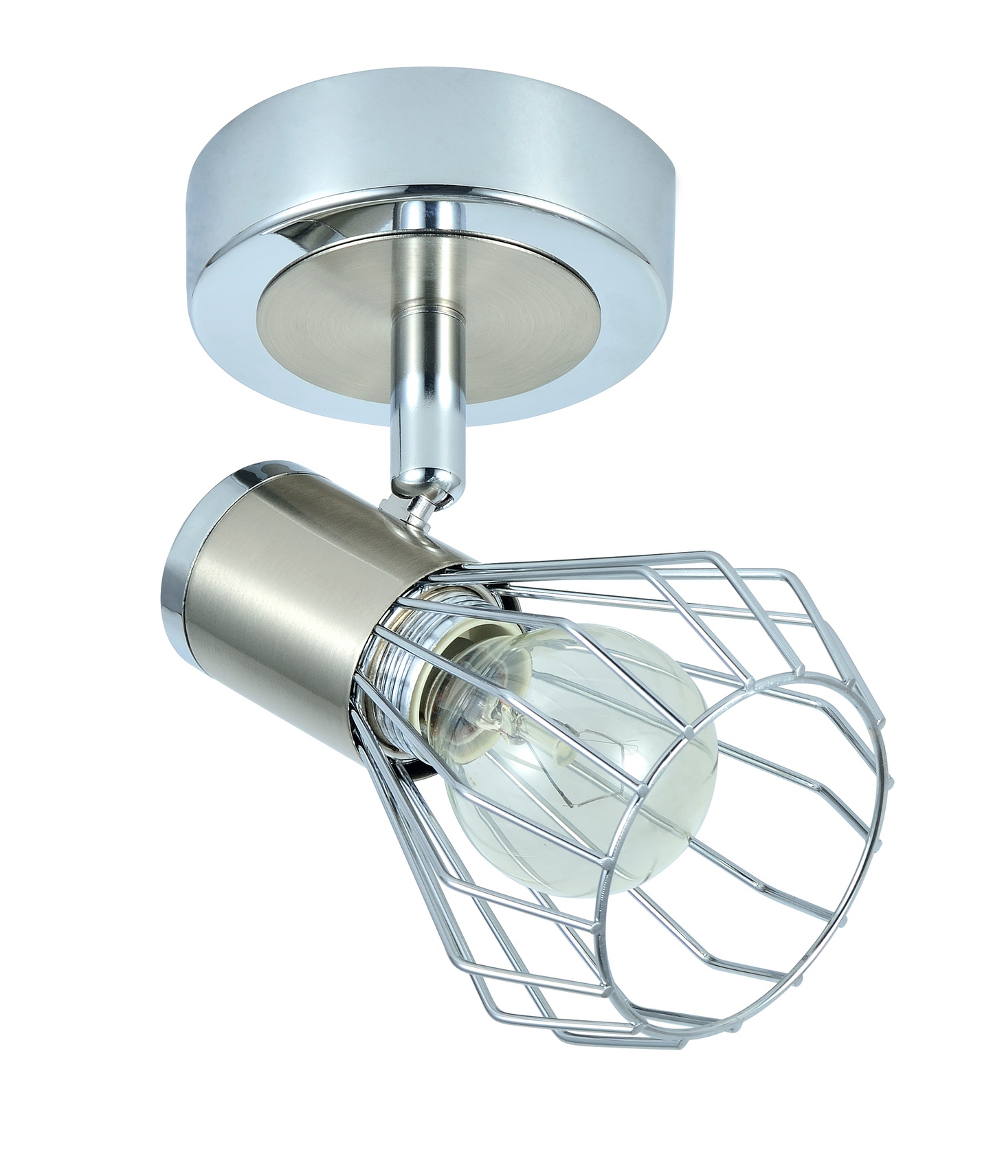 Foco orientable con giro 360º para una iluminación flexible