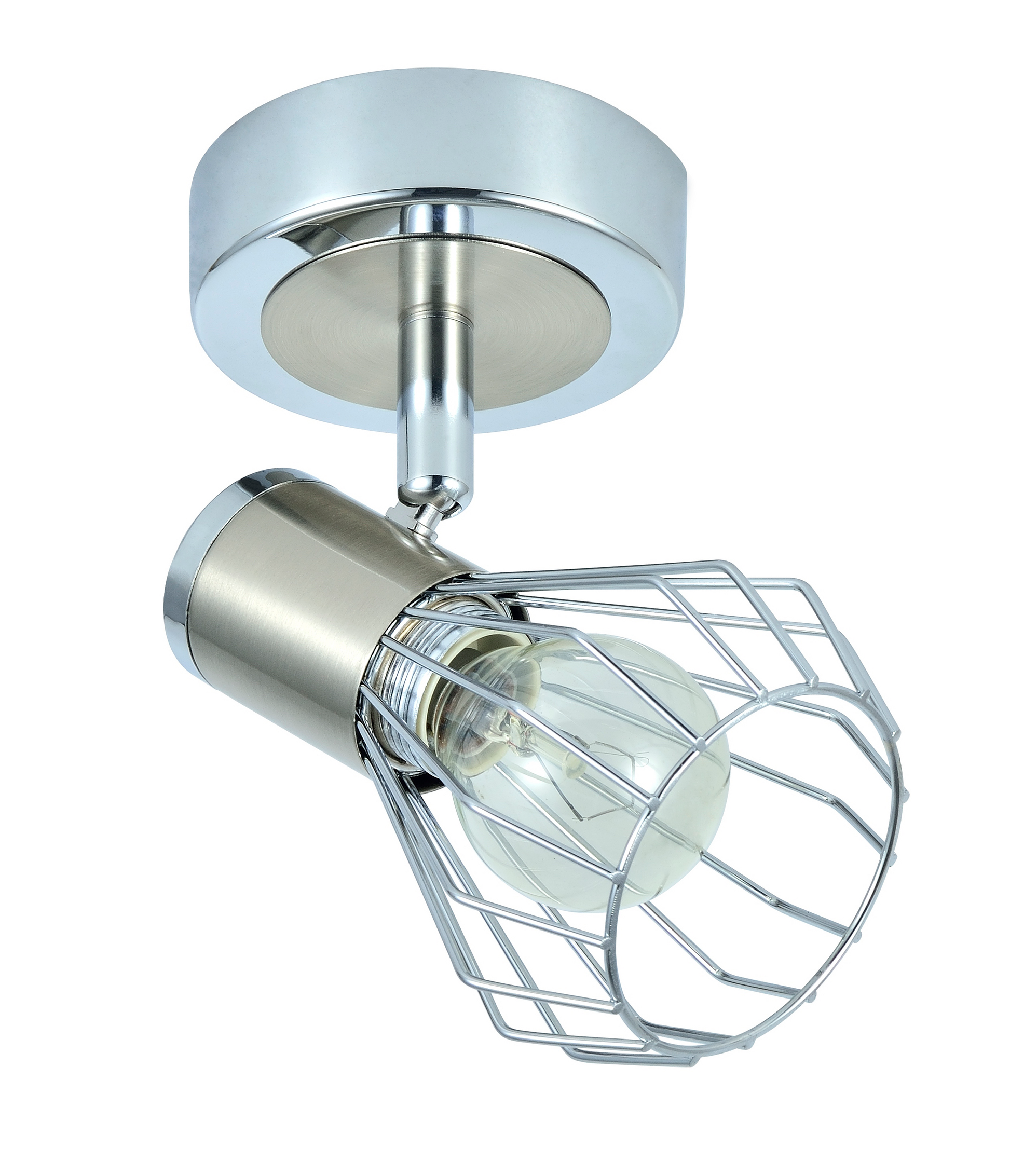 Foco orientable con giro 360º para una iluminación flexible