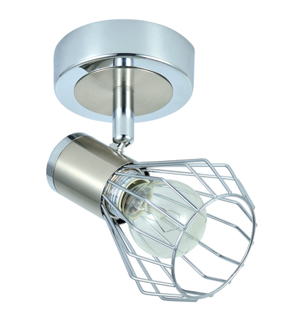 Foco orientable con giro 360º para una iluminación flexible