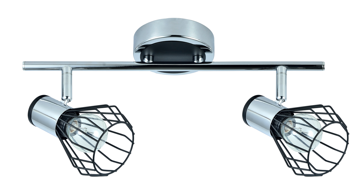 Regleta de focos orientables para dirigir la luz
