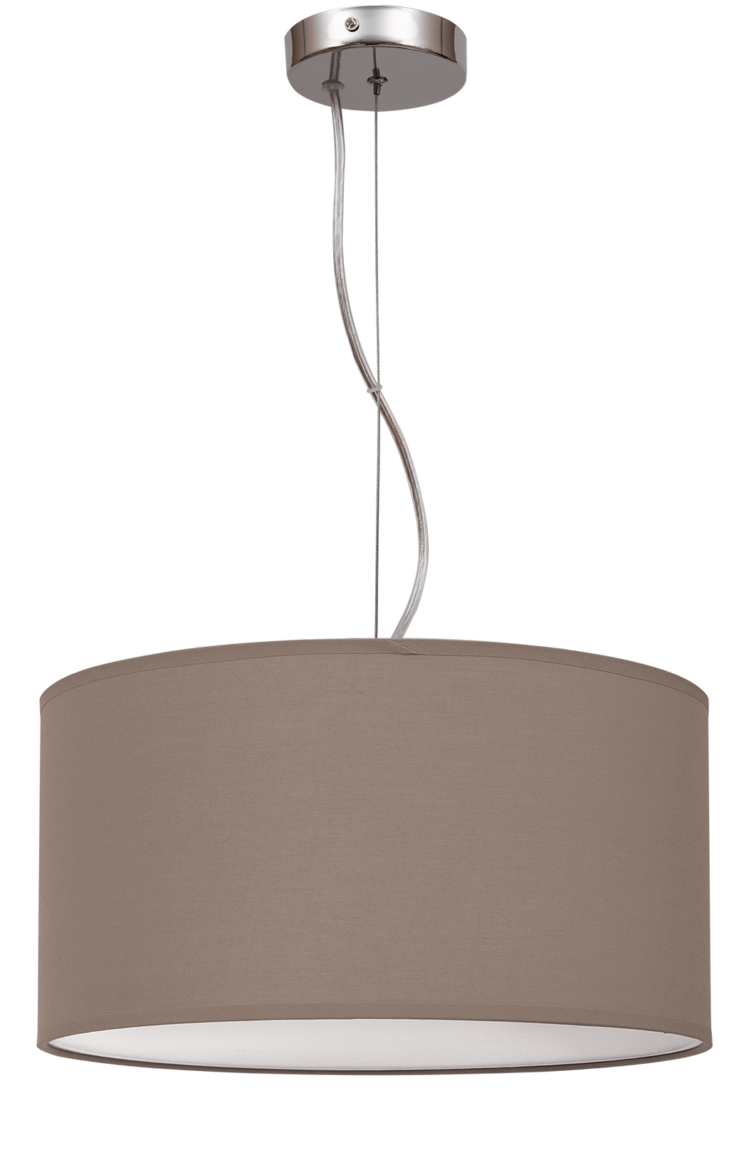 Colgante Nicole Marron Topo de Fabrilamp, vista general. Iluminación elegante para tu hogar.