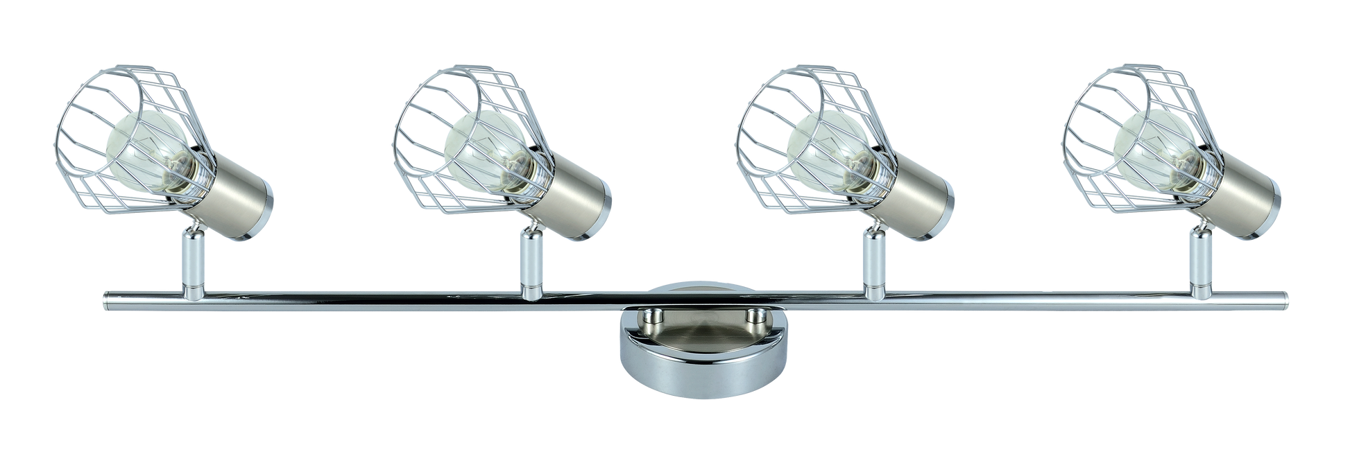 Regleta de focos orientable 360º, ideal para interior