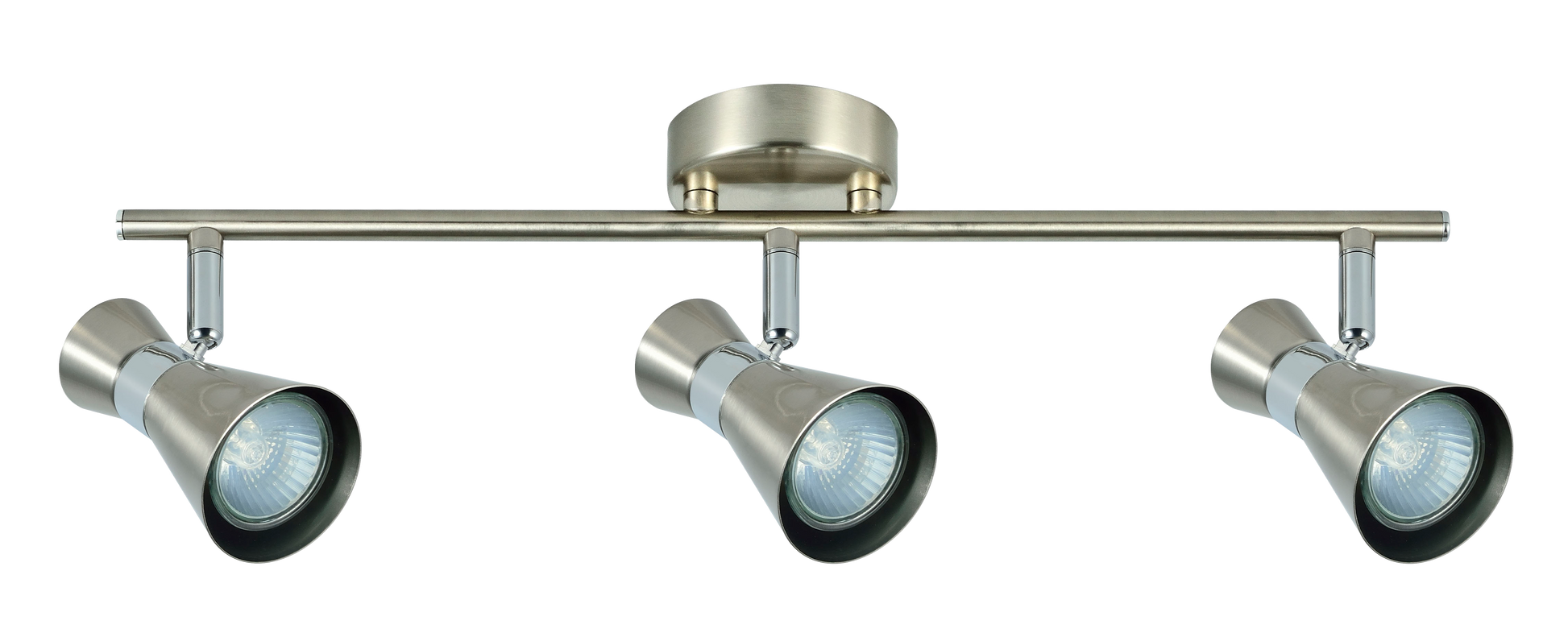 Regleta de focos con giro 360º para iluminación interior