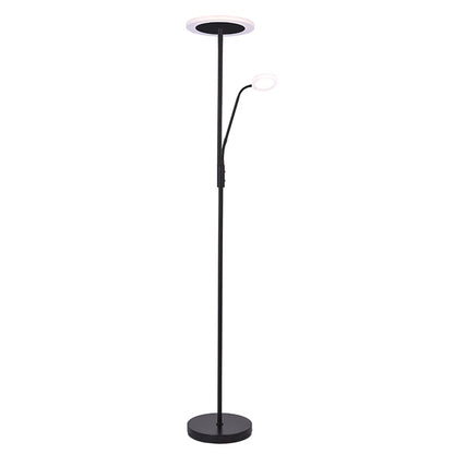 Lámpara de pie LED BAYANI LUMIT, ideal para salón o estudio, ref. 6503BK