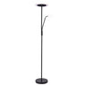 Lámpara de pie LED BAYANI LUMIT, ideal para salón o estudio, ref. 6503BK