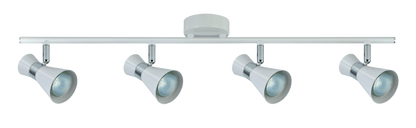 Regleta focos orientable con giro 360º, ideal para iluminación interior