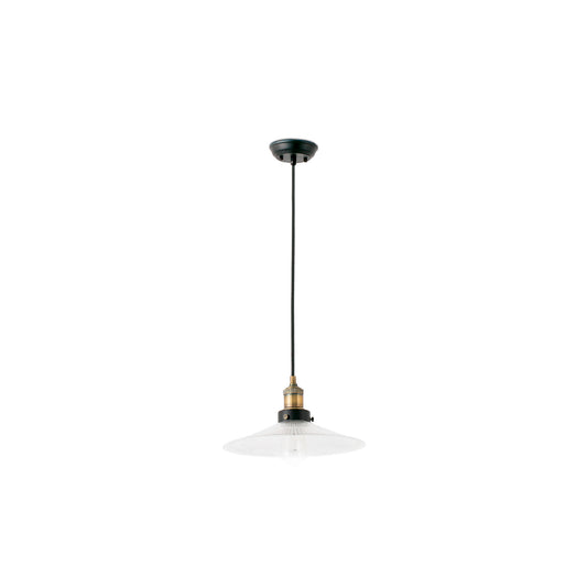 Halita Colgante Cristal Transparente Estilo Moderno FARO, lámpara de diseño (65071)