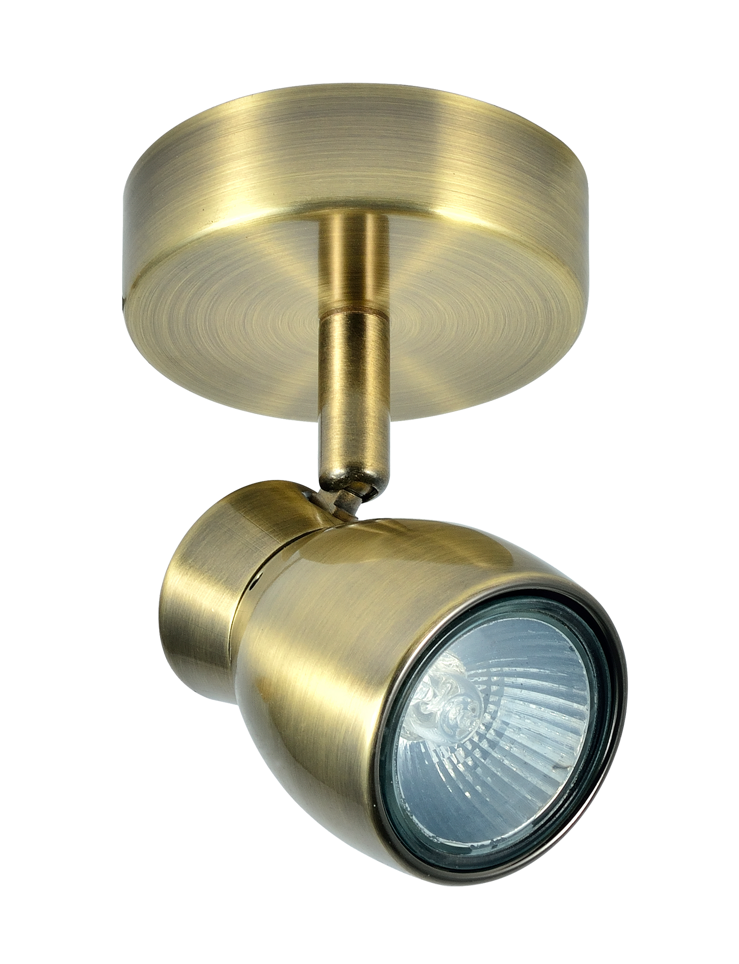 Foco orientable con giro 360º para iluminar con precisión