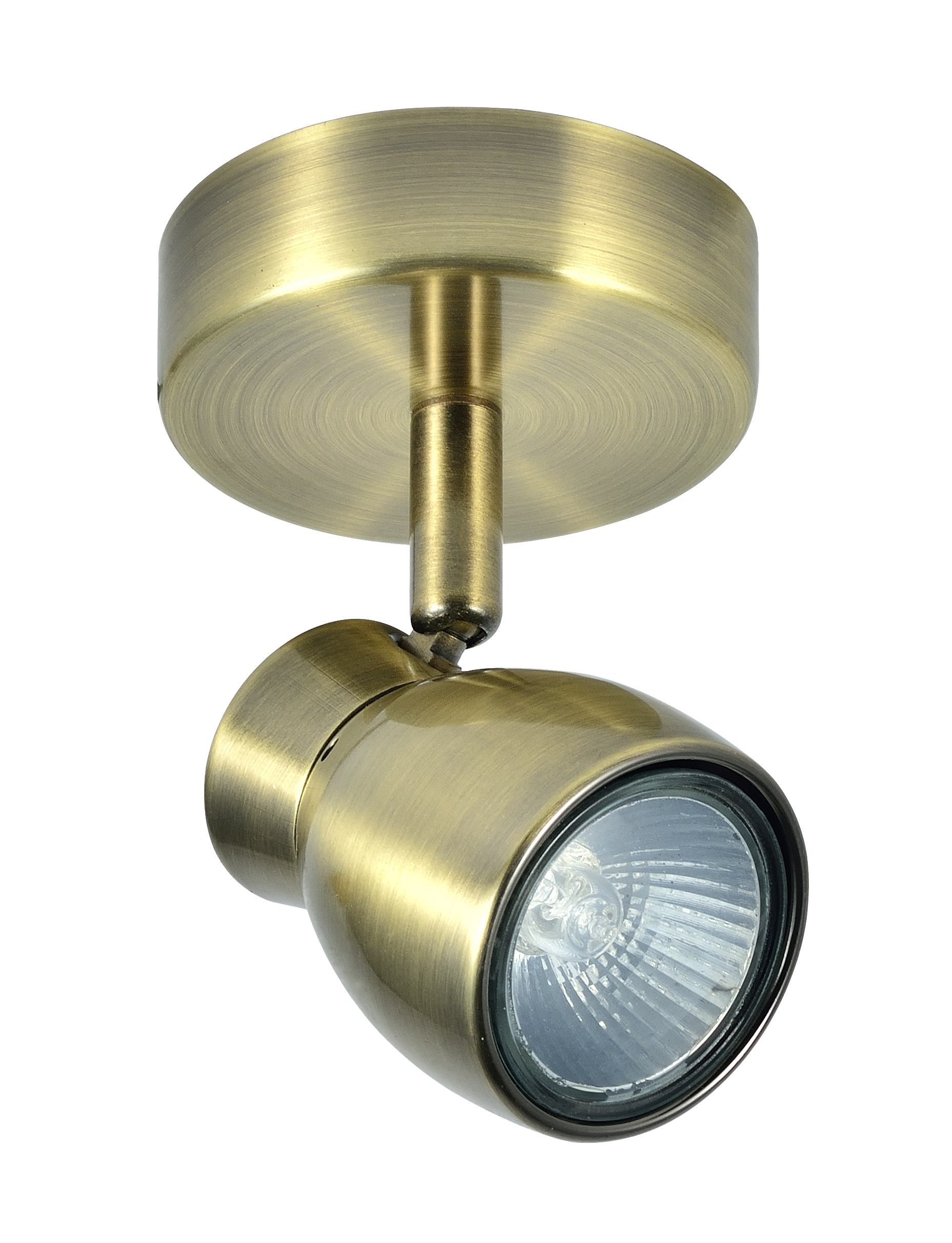Foco orientable con giro 360º para iluminar con precisión