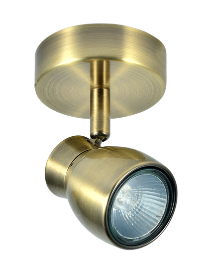 Foco orientable con giro 360º para iluminar con precisión