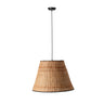 Lámpara colgante SUMBA Ratán Natural y Negro FARO 65134-72