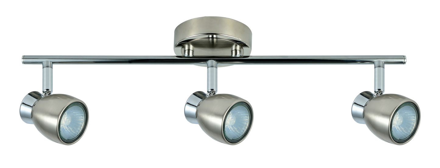 Regleta de focos orientables para dirigir la luz
